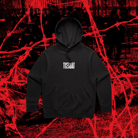 Throat Logo Hoodie (Black)